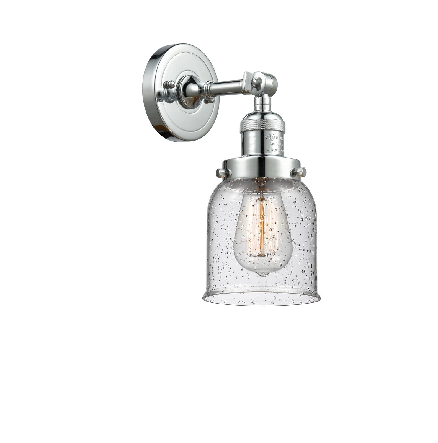 Innovations - 203-PC-G54 - One Light Wall Sconce - Franklin Restoration - Polished Chrome