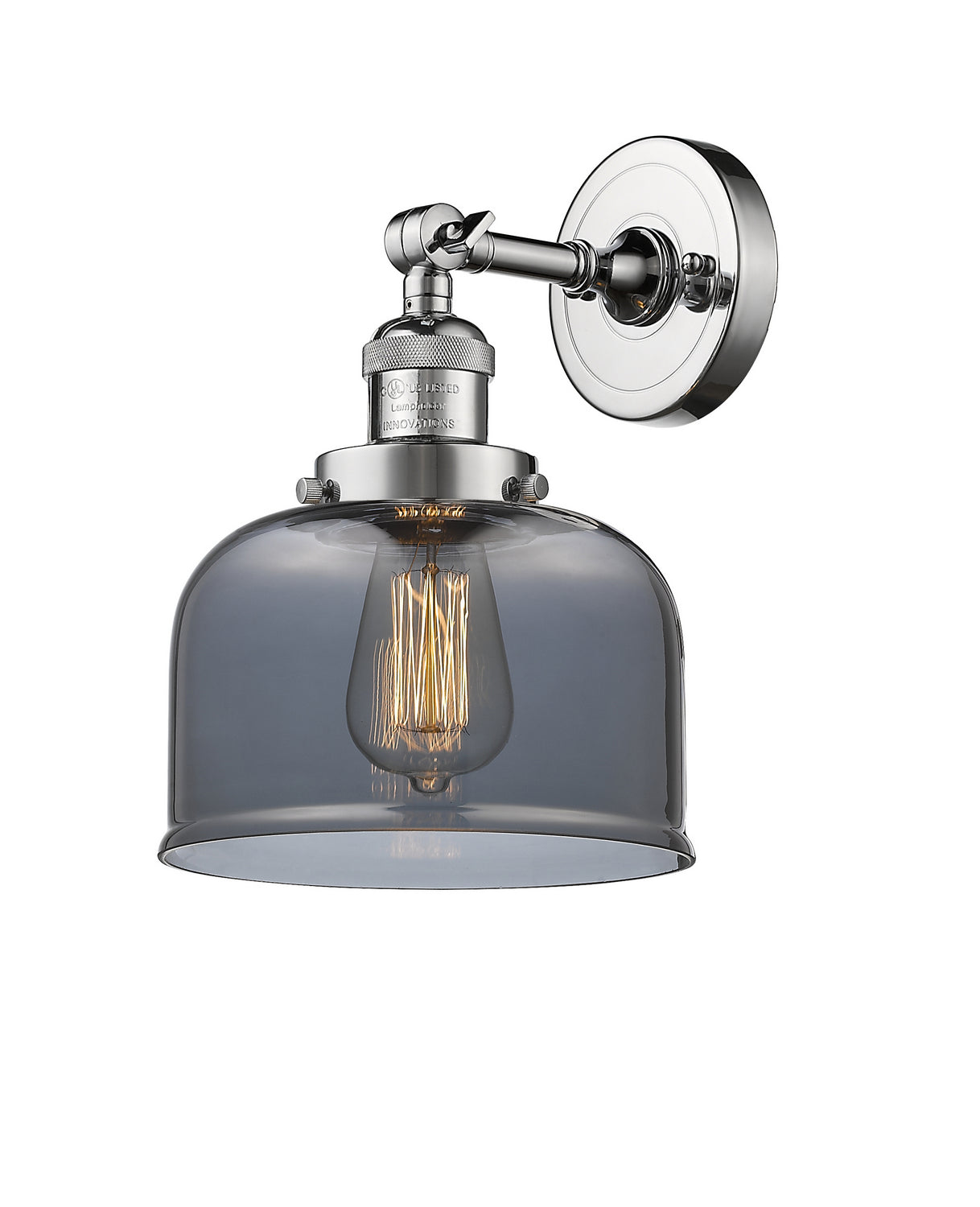 Innovations - 203-PC-G73 - One Light Wall Sconce - Franklin Restoration - Polished Chrome