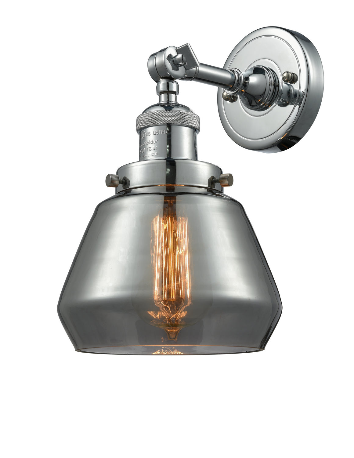 Innovations - 203-PN-G173 - One Light Wall Sconce - Franklin Restoration - Polished Nickel