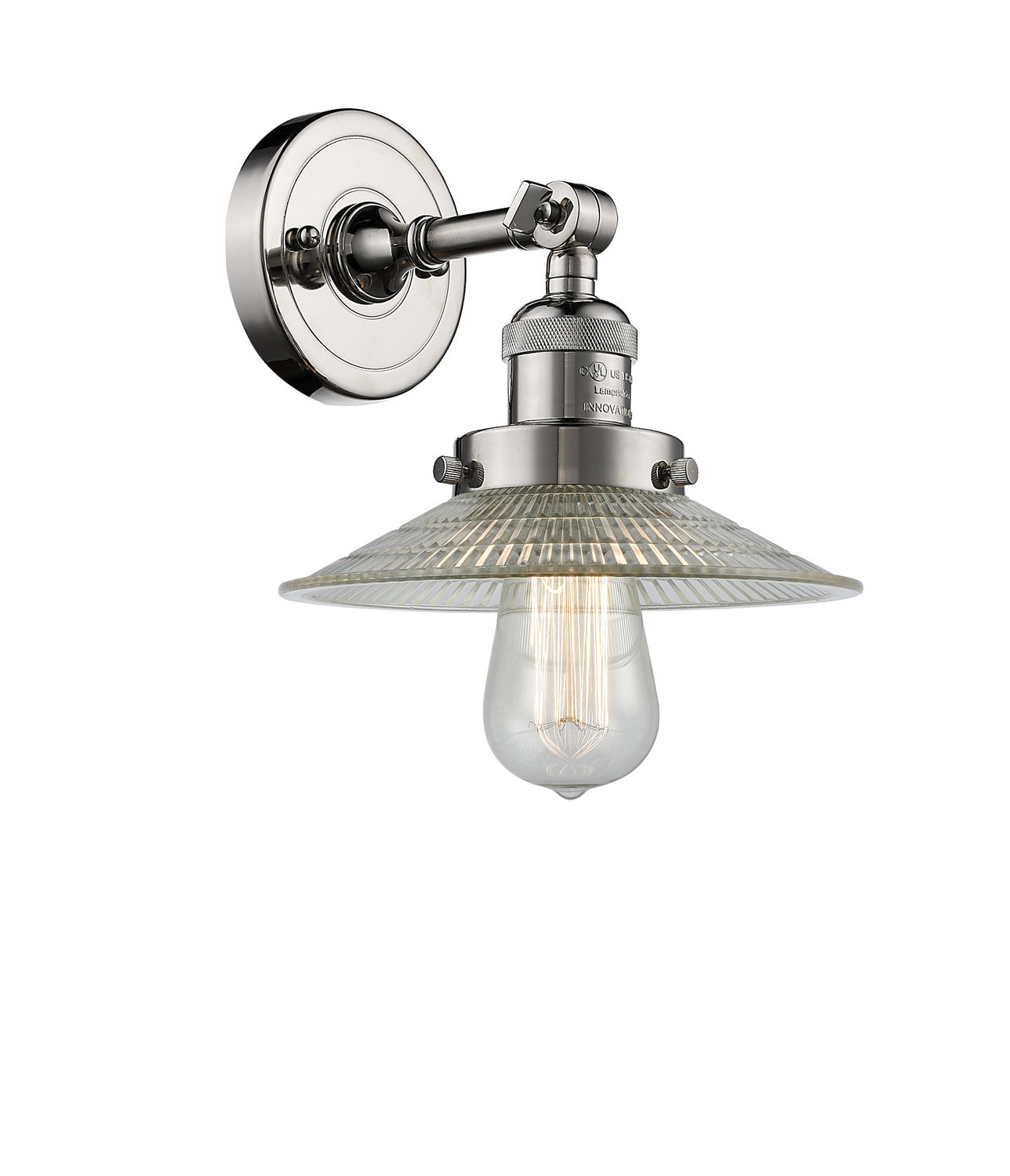 Innovations - 203-PN-G2 - One Light Wall Sconce - Franklin Restoration - Polished Nickel