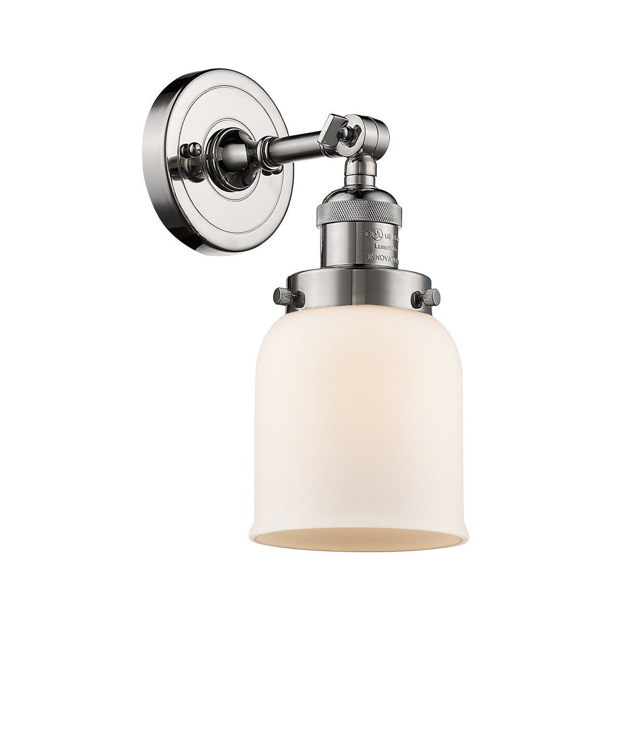 Innovations - 203-PN-G51 - One Light Wall Sconce - Franklin Restoration - Polished Nickel