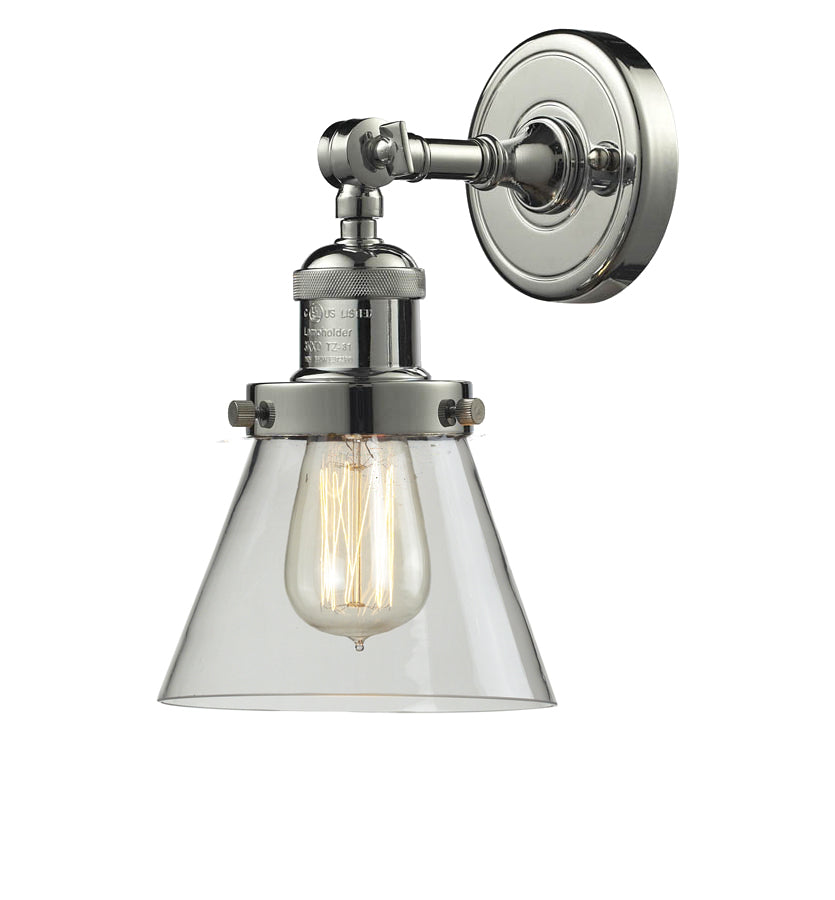 Innovations - 203-PN-G62 - One Light Wall Sconce - Franklin Restoration - Polished Nickel