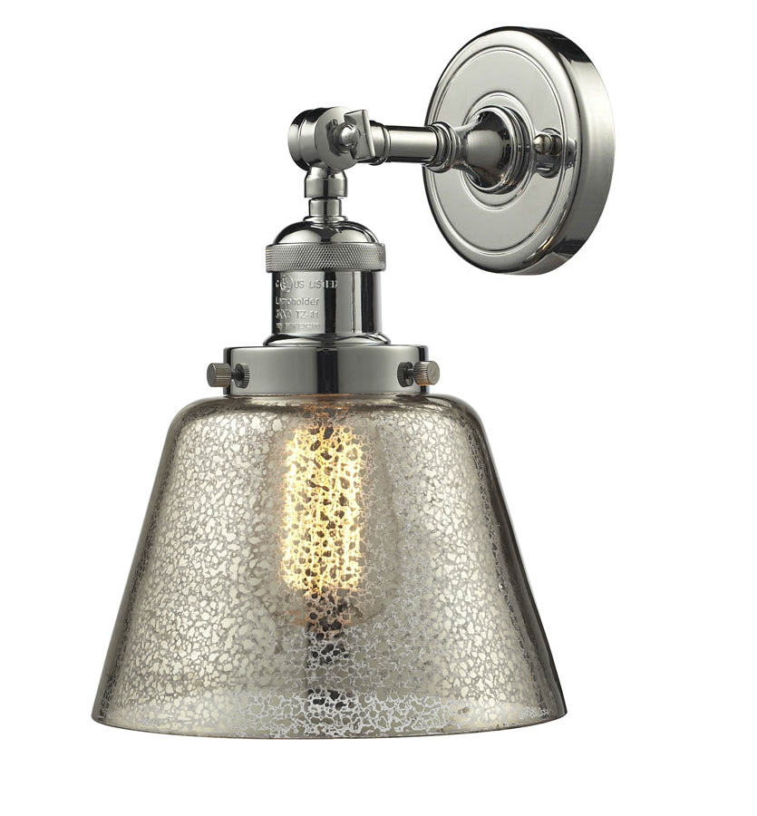 Innovations - 203-PN-G64 - One Light Wall Sconce - Franklin Restoration - Polished Nickel