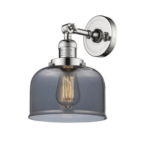 Innovations - 203-PN-G73 - One Light Wall Sconce - Franklin Restoration - Polished Nickel