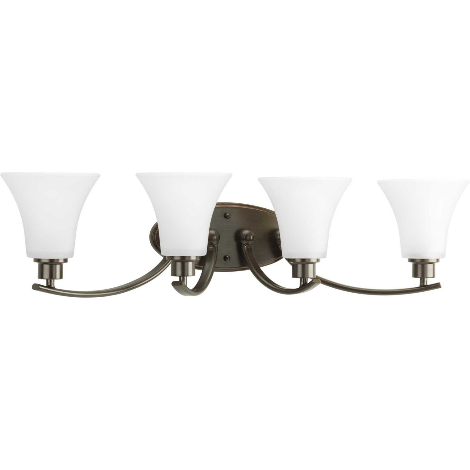 Progress Lighting - P2003-20W - Four Light Bath Bracket - Joy - Antique Bronze