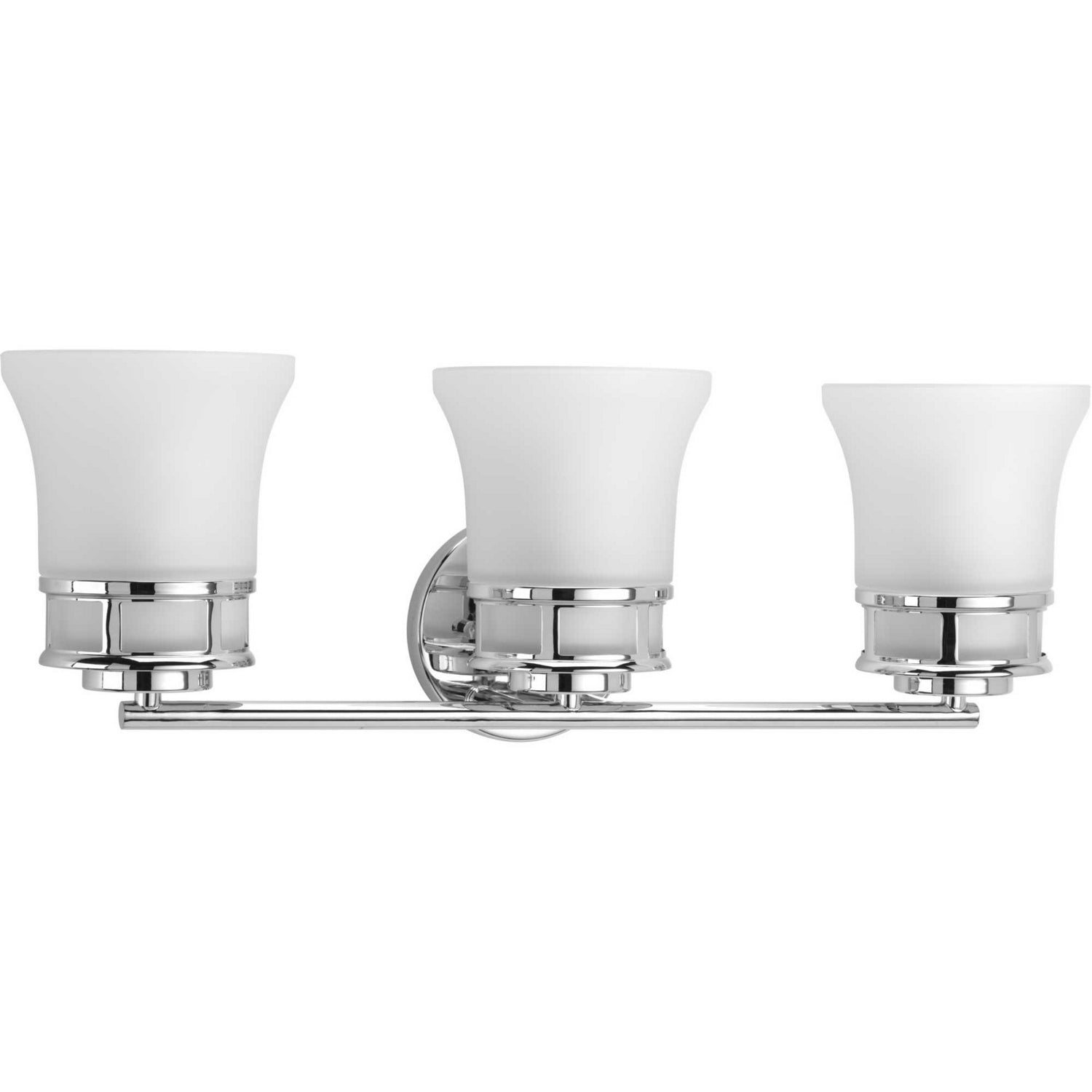 Progress Lighting - P2148-15 - Three Light Bath - Cascadia - Polished Chrome