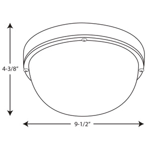 Progress Lighting - P3648-3130K9 - LED Flush Mount - Bulkheads Led - Black