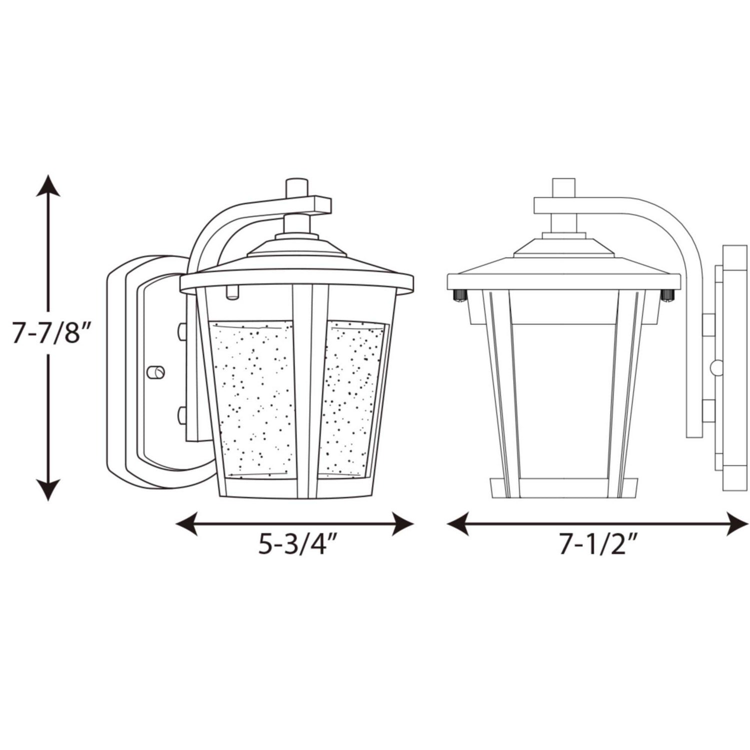 Progress Lighting - P6077-3130K9 - LED Wall Lantern - East Haven Led - Black