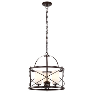 Nuvo Lighting - 60-5337 - Three Light Pendant - Ginger - Old Bronze