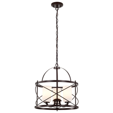 Nuvo Lighting - 60-5337 - Three Light Pendant - Ginger - Old Bronze