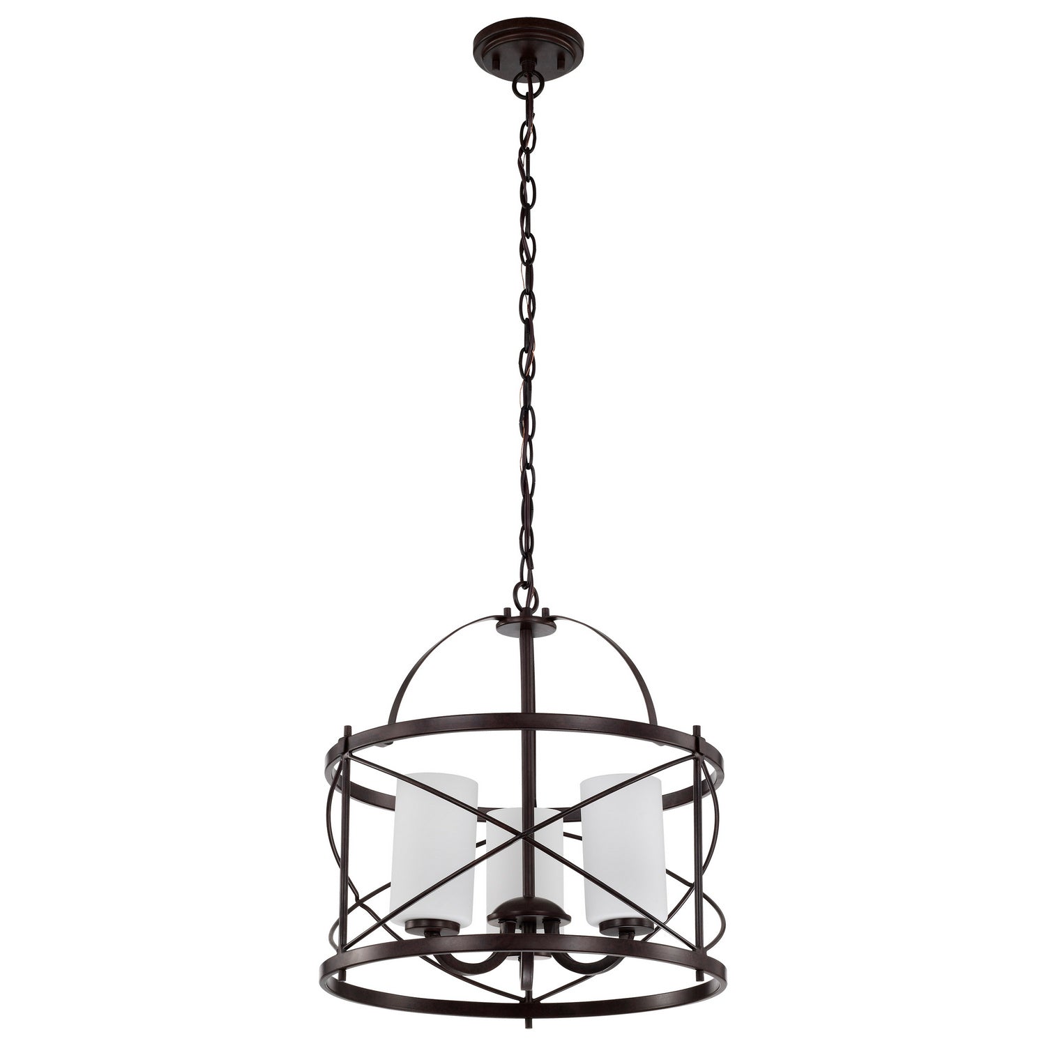 Nuvo Lighting - 60-5337 - Three Light Pendant - Ginger - Old Bronze