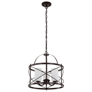 Nuvo Lighting - 60-5337 - Three Light Pendant - Ginger - Old Bronze