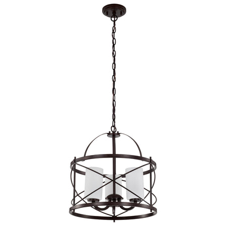 Nuvo Lighting - 60-5337 - Three Light Pendant - Ginger - Old Bronze