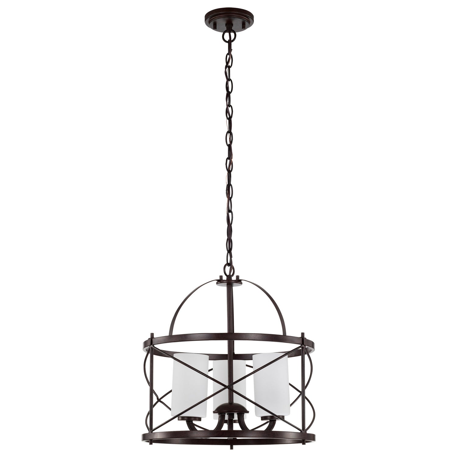 Nuvo Lighting - 60-5337 - Three Light Pendant - Ginger - Old Bronze