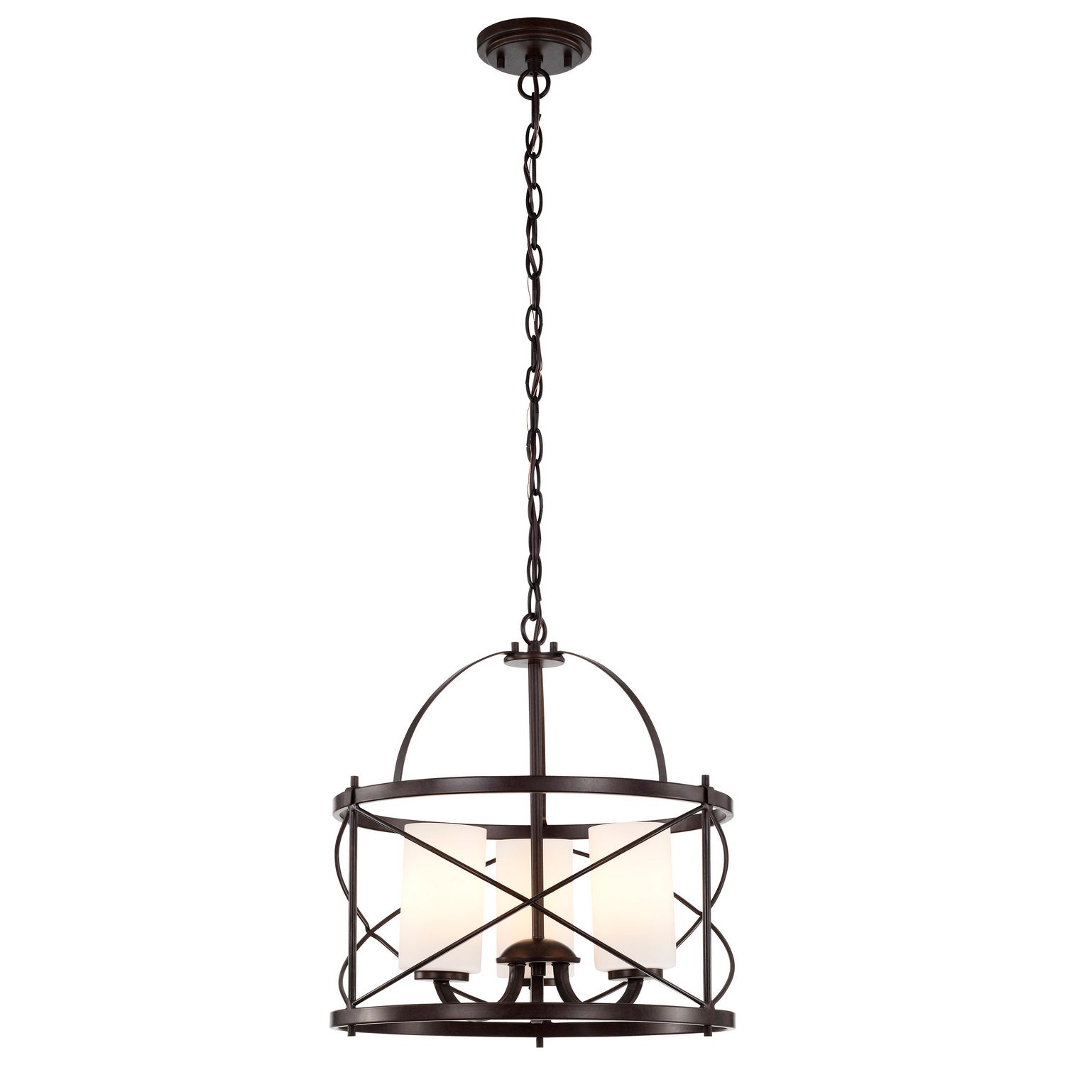 Nuvo Lighting - 60-5337 - Three Light Pendant - Ginger - Old Bronze