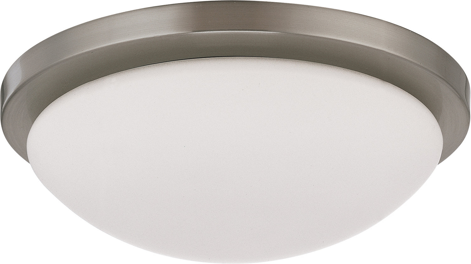 Nuvo Lighting - 62-1042 - LED Flush Mount - Button - Brushed Nickel