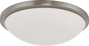 Nuvo Lighting - 62-1044 - LED Flush Mount - Button - Brushed Nickel