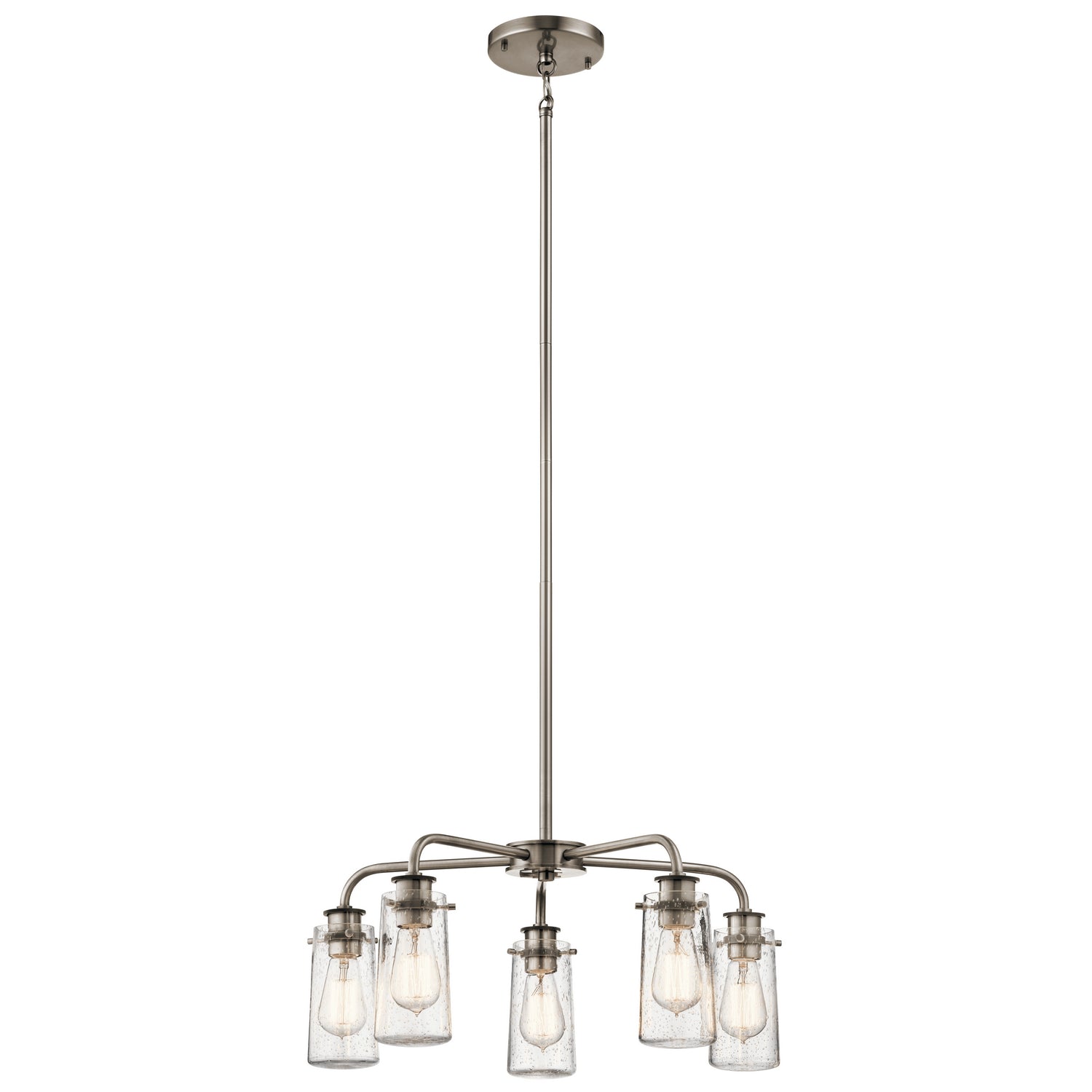 Kichler - 43058CLP - Five Light Chandelier - Braelyn - Classic Pewter