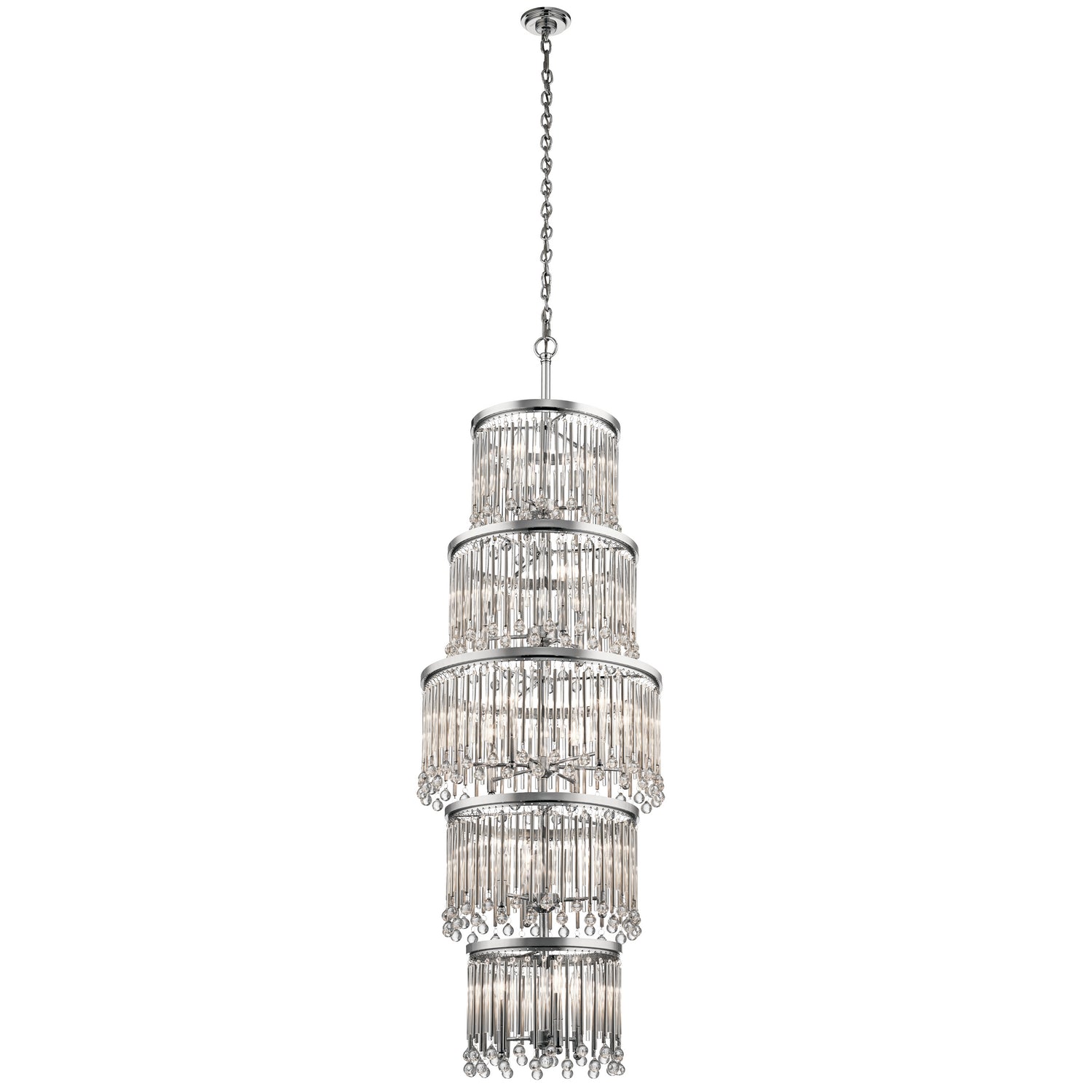 Kichler - 43758CH - 18 Light Chandelier - Piper - Chrome