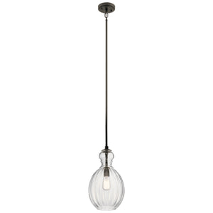 Kichler - 43953OZ - One Light Pendant - Riviera - Olde Bronze