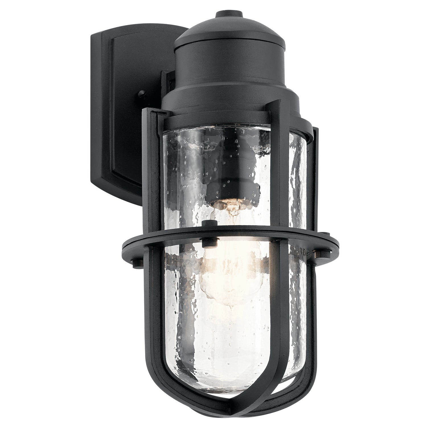 Kichler - 49858BKT - One Light Outdoor Wall Mount - Suri - Textured Black