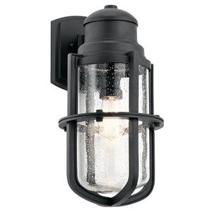 Kichler - 49859BKT - One Light Outdoor Wall Mount - Suri - Textured Black