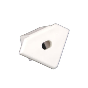 American Lighting - PE-AA45-FEED - End Cap - Extrusion - White