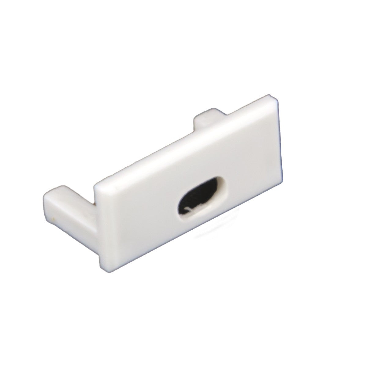 American Lighting - PE-HELM-FEED - End Cap - Extrusion - White