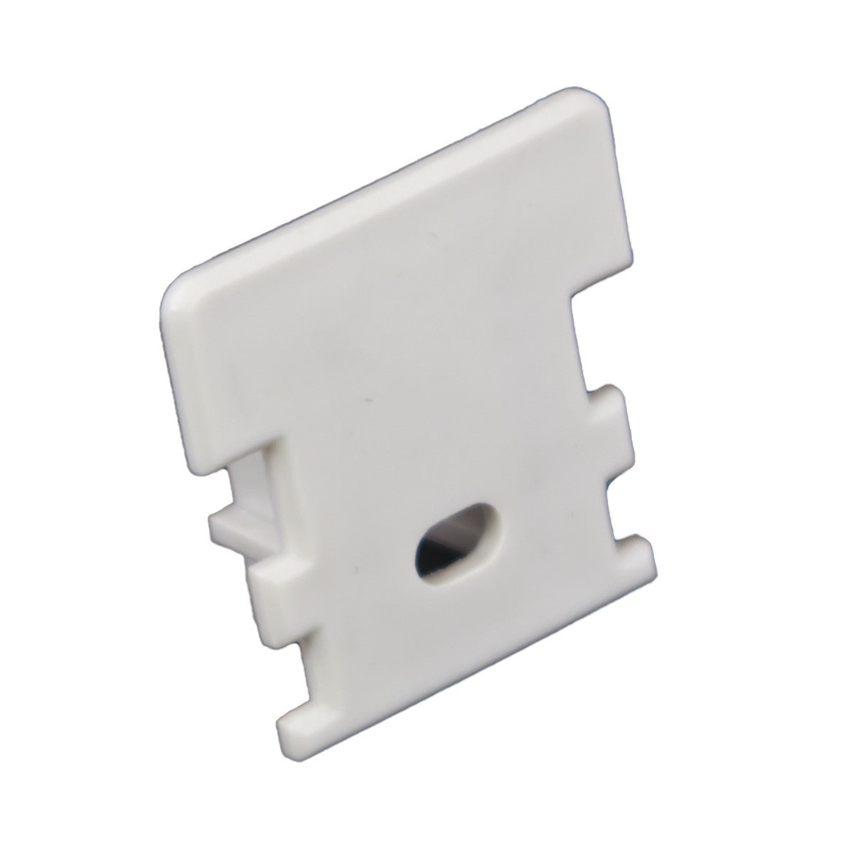 American Lighting - PE-PAVER-FEED - End Cap With Wire Feed Hole - Extrusion - White