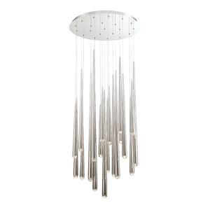 Modern Forms - PD-41721R-PN - LED Pendant - Cascade - Polished Nickel