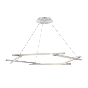 Modern Forms - PD-43748-AL - LED Chandelier - Metric - Brushed Aluminum