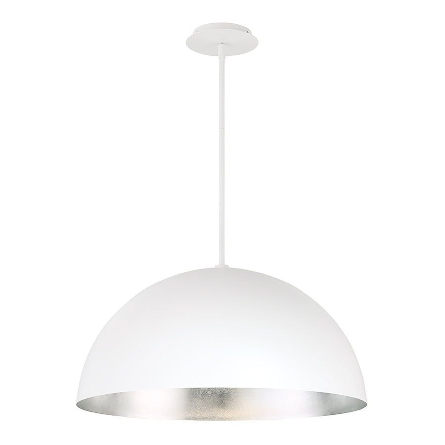 Modern Forms - PD-55726-SL - LED Pendant - Yolo - Silver Leaf/White