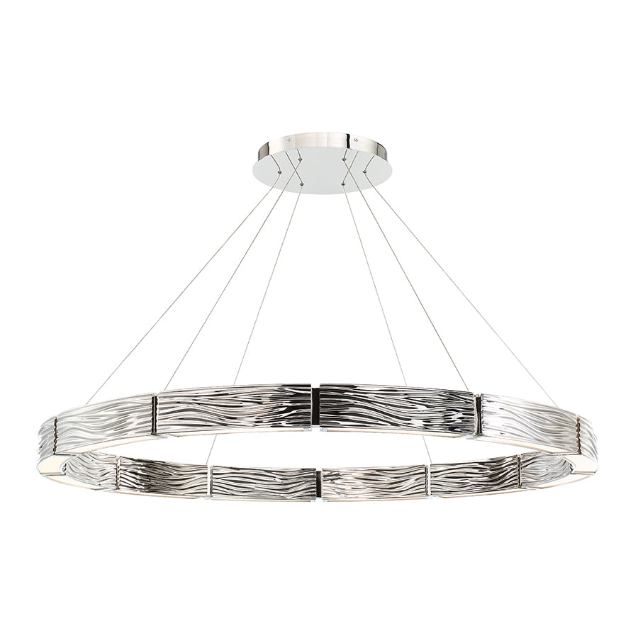 Modern Forms - PD-56748-PN - LED Chandelier - Zelda - Polished Nickel