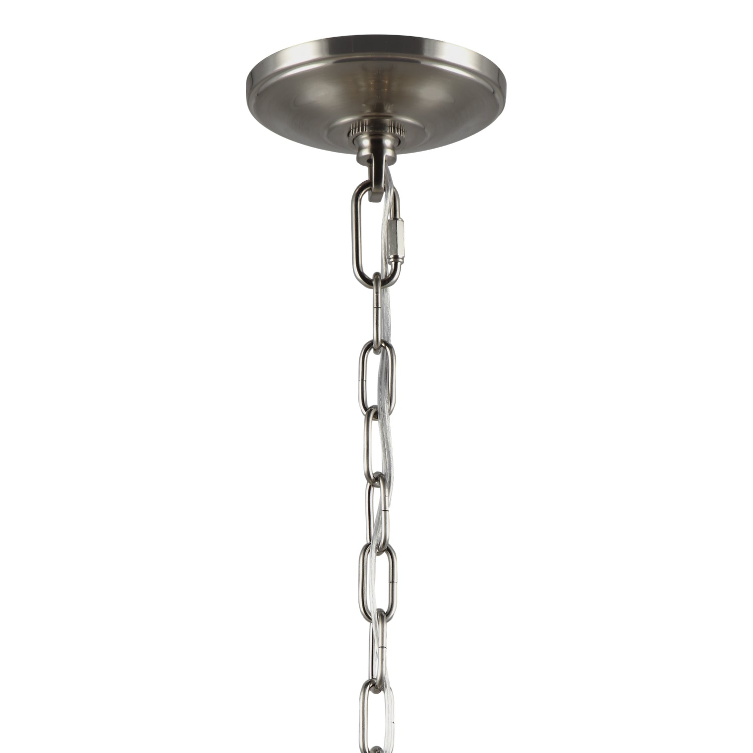 Visual Comfort Studio - F3155/3SN - Three Light Pendant - Lawler - Satin Nickel