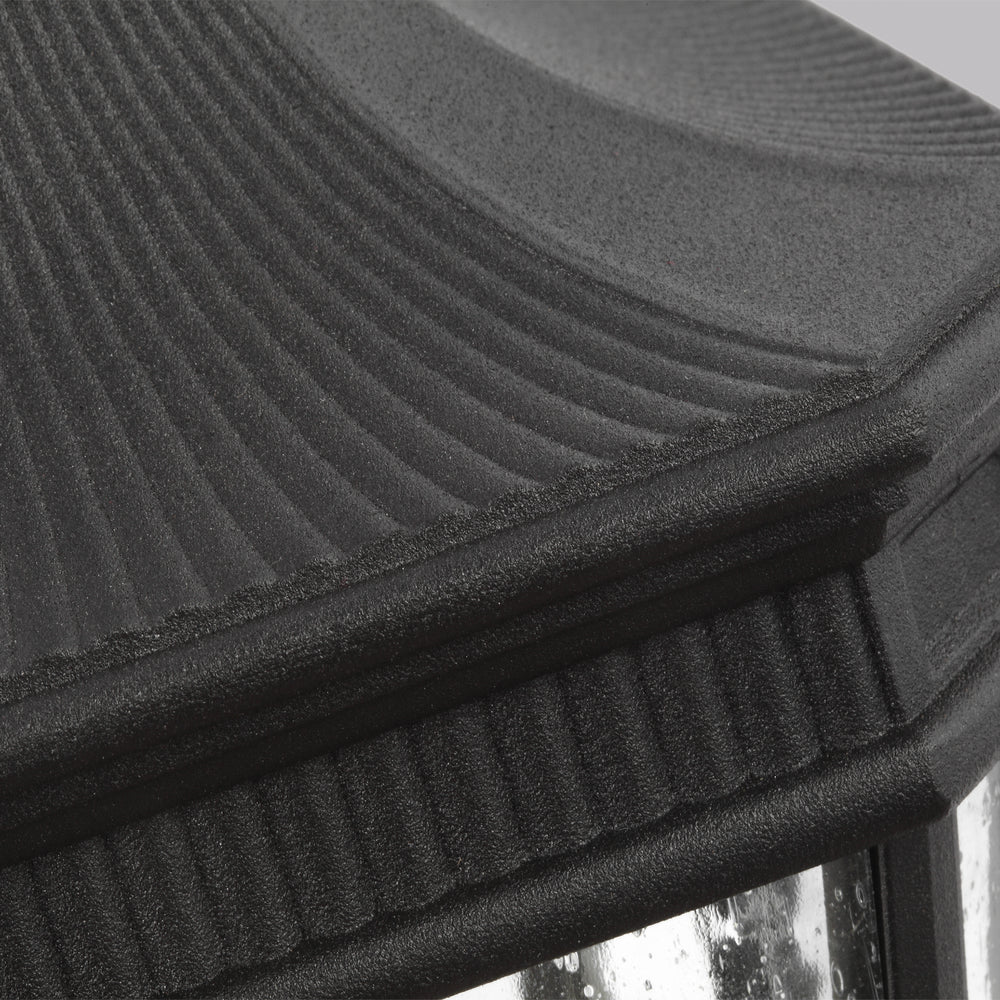 Generation Lighting - OL5420BK - One Light Outdoor Wall Lantern - Cotswold Lane - Black