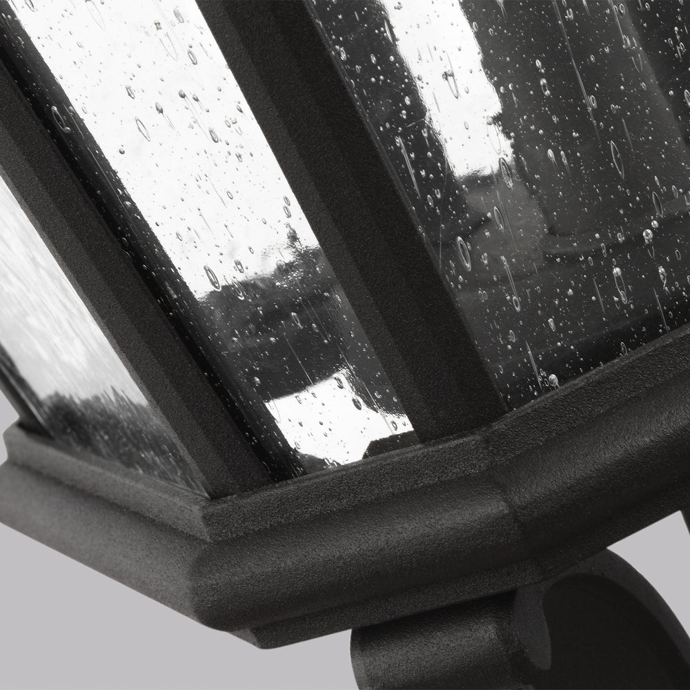Generation Lighting - OL5428BK - Three Light Outdoor Post Lantern - Cotswold Lane - Black