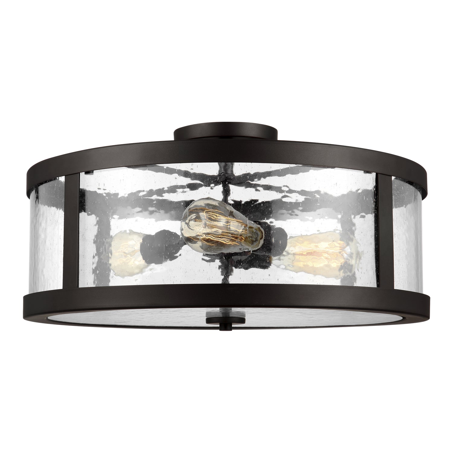 Visual Comfort Studio - SF342ORB - Three Light Semi-Flush Mount - Harrow - Oil Rubbed Bronze