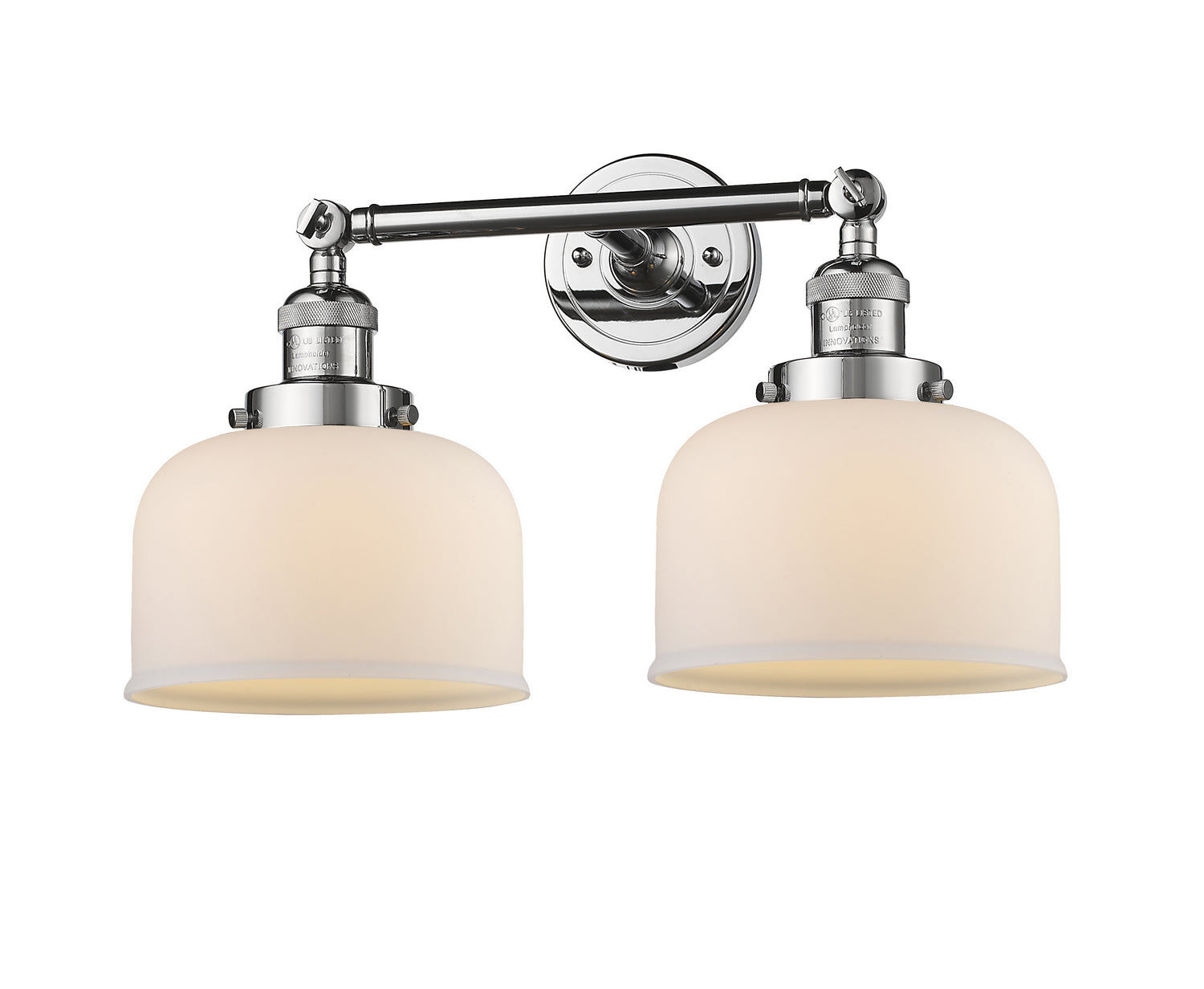 Innovations - 208-PC-G71 - Two Light Bath Vanity - Franklin Restoration - Polished Chrome