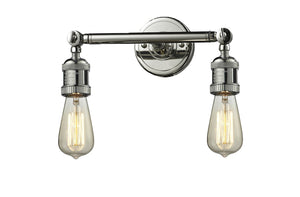 Innovations - 208-PN - Two Light Bath Vanity - Franklin Restoration - Polished Nickel