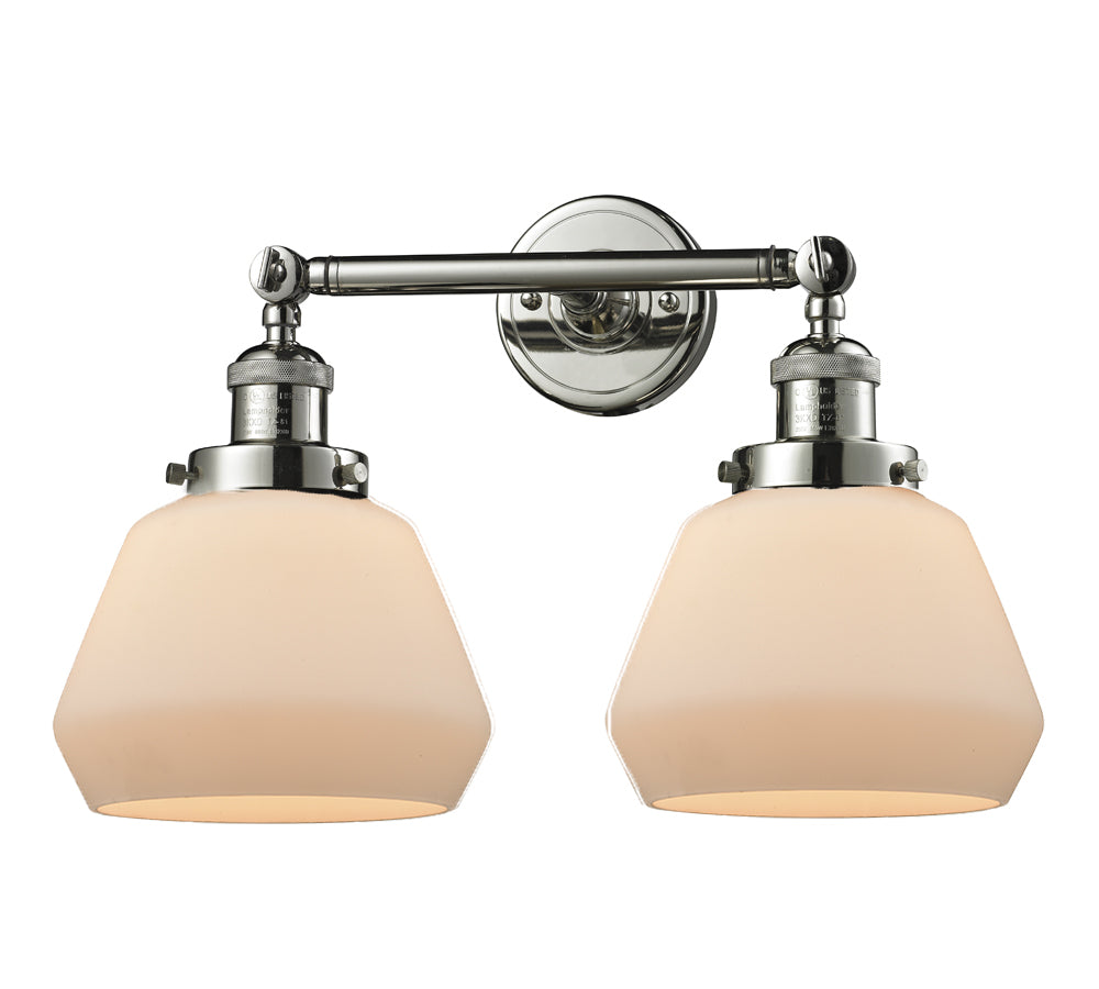 Innovations - 208-PN-G171 - Two Light Bath Vanity - Franklin Restoration - Polished Nickel