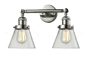 Innovations - 208-PN-G62 - Two Light Bath Vanity - Franklin Restoration - Polished Nickel