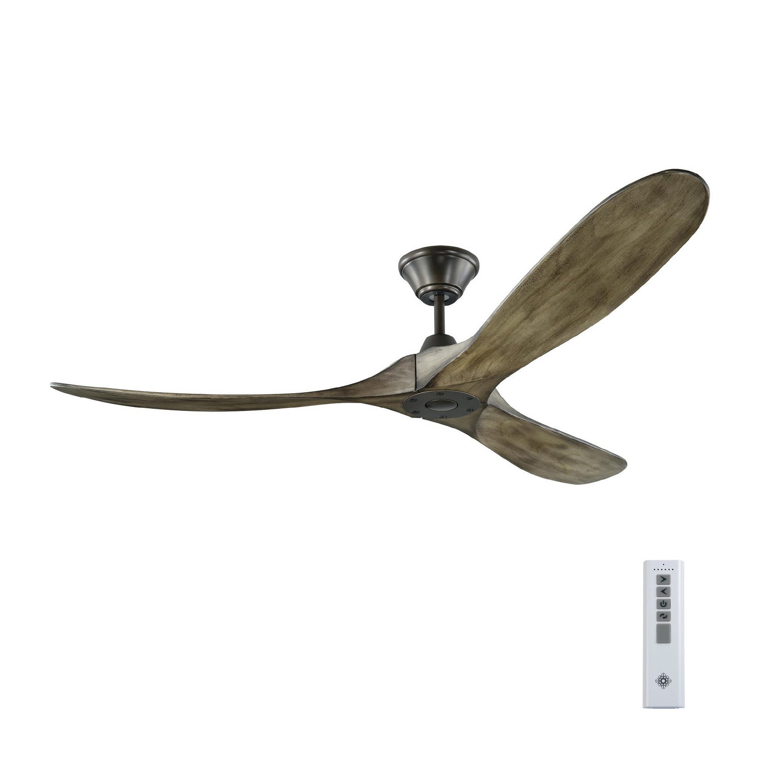 Visual Comfort Fan - 3MAVR60AGP - 60"Ceiling Fan - Maverick - Aged Pewter