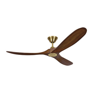 Visual Comfort Fan - 3MAVR60BSKOA - 60"Ceiling Fan - Maverick - Brushed Steel