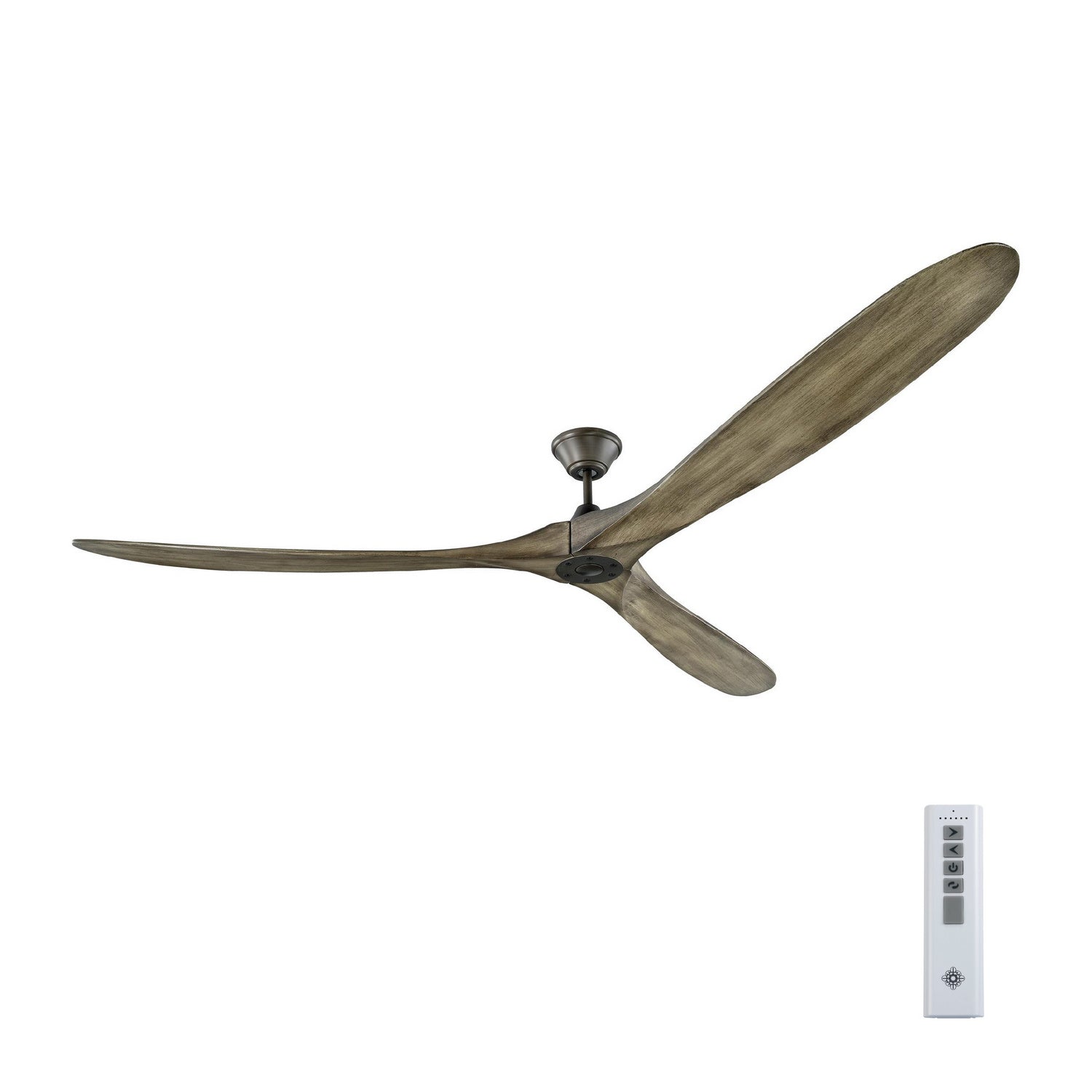 Visual Comfort Fan - 3MAVR88AGP - 88"Ceiling Fan - Maverick - Aged Pewter