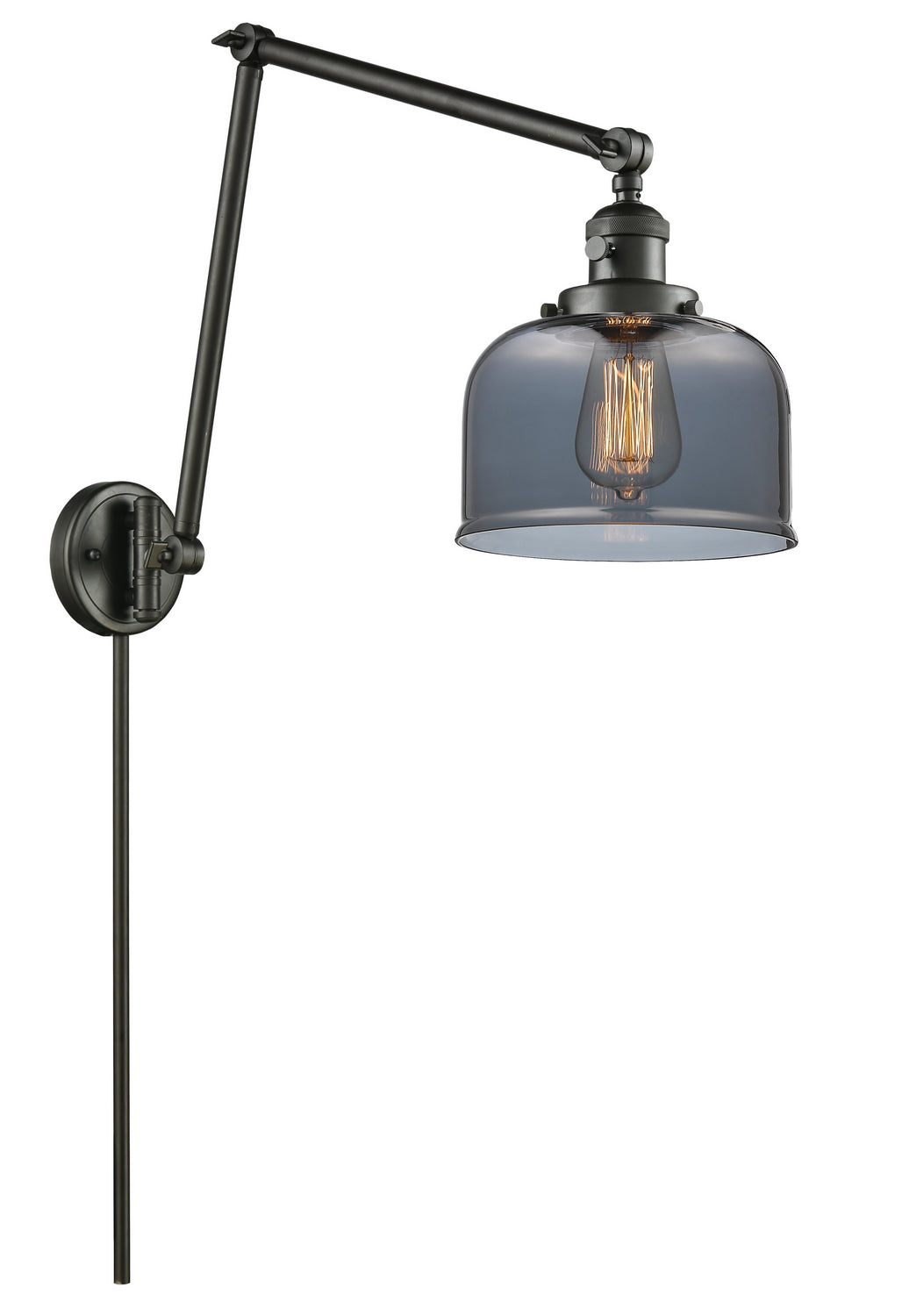 Innovations - 238-OB-G73 - One Light Swing Arm Lamp - Franklin Restoration - Oil Rubbed Bronze