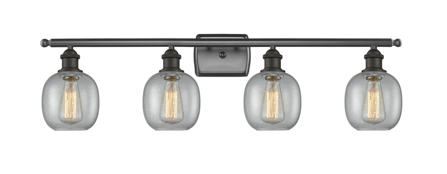 Innovations - 516-4W-OB-G104 - Four Light Bath Vanity - Ballston - Oil Rubbed Bronze