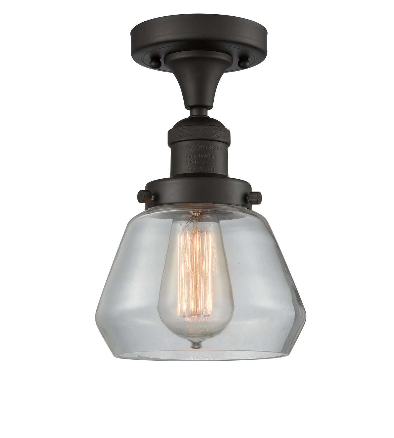 Innovations - 517-1CH-OB-G172 - One Light Semi-Flush Mount - Franklin Restoration - Oil Rubbed Bronze