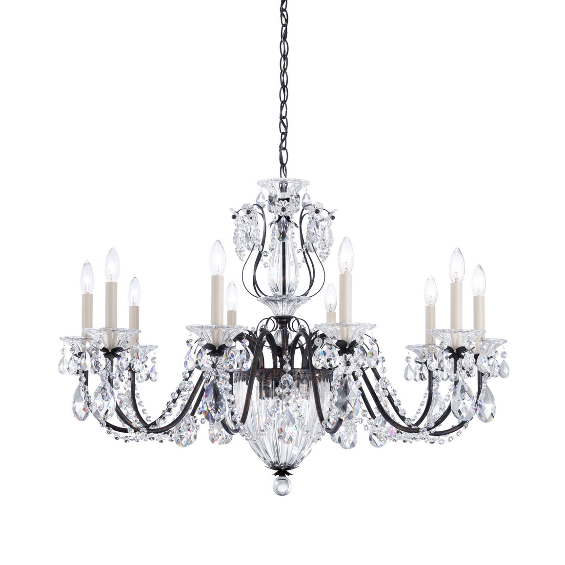 Schonbek - 1260N-76A - 13 Light Chandelier - Bagatelle - Heirloom Bronze