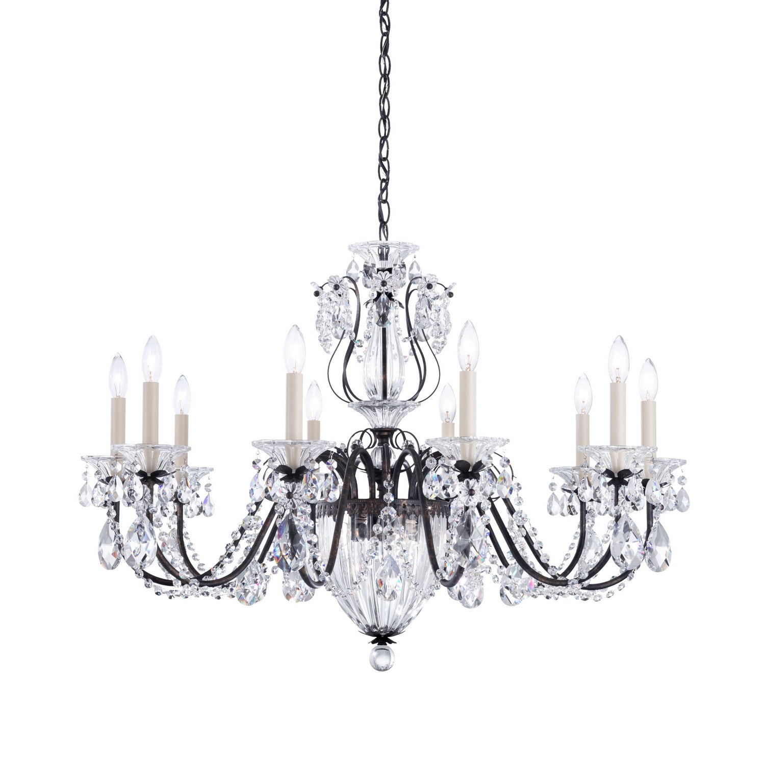 Schonbek - 1260N-76A - 13 Light Chandelier - Bagatelle - Heirloom Bronze