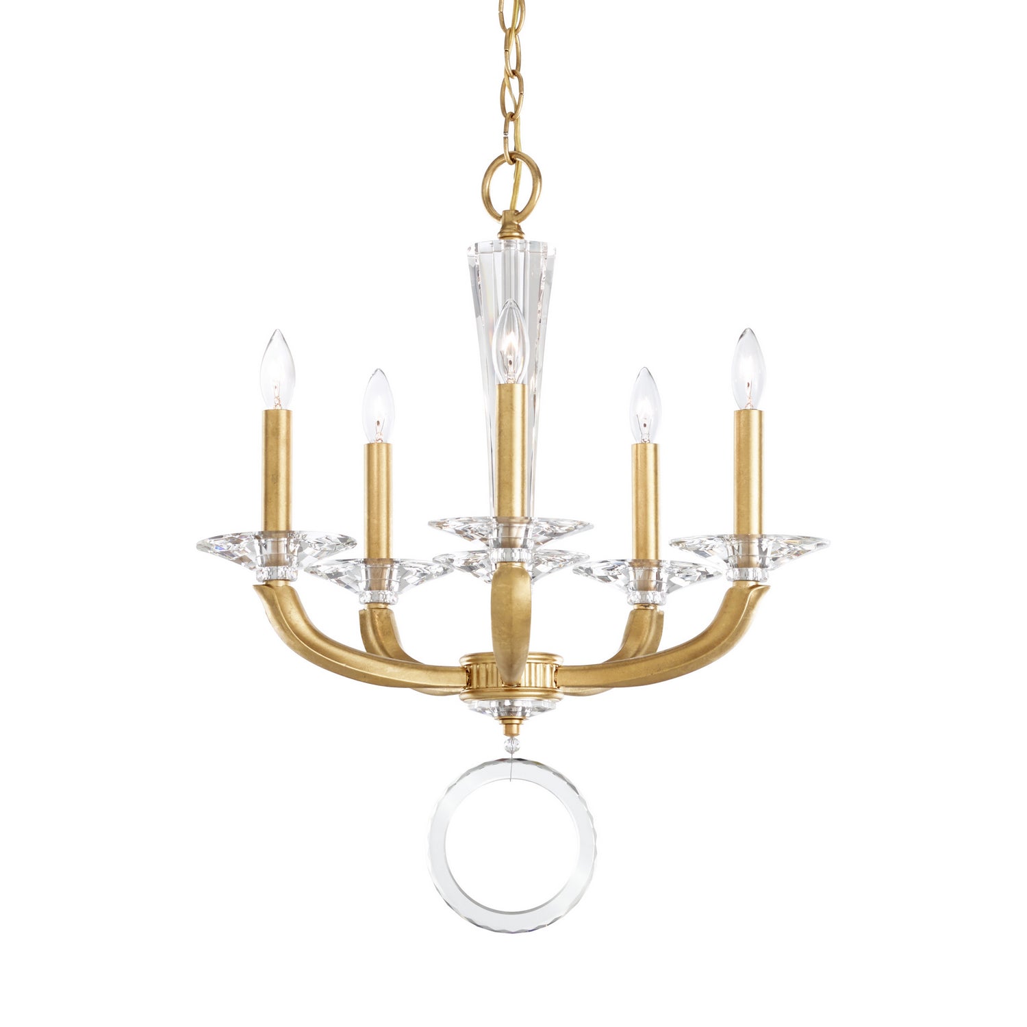 Schonbek - MA1005N-22O - Five Light Chandelier - Emilea - Heirloom Gold